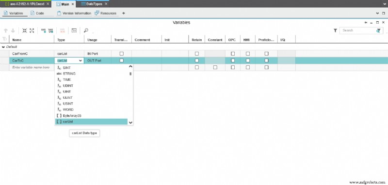 Domina tipos de datos simples y complejos en C++ con PLCnext Engineer