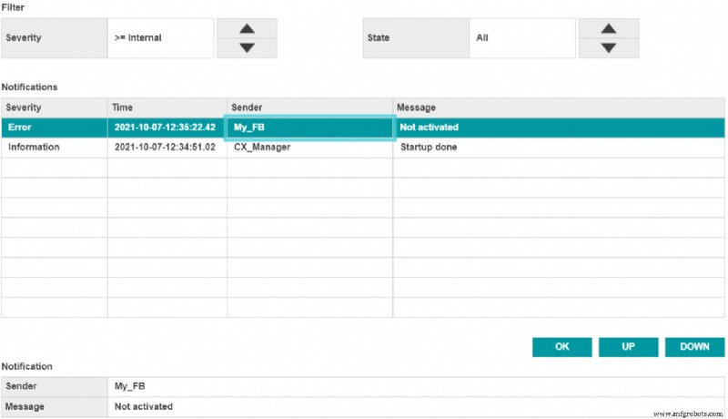 Biblioteca CXMM Message Management: Mensajería HMI eficiente para aplicaciones PLC IEC-61131