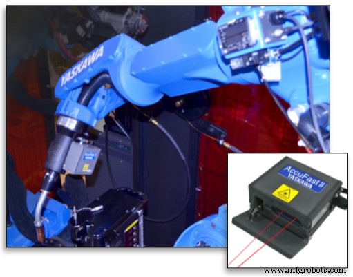 Mejore la calidad de soldadura y reduzca tiempos de ciclo con Motoman AccuFast II