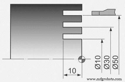 Ranurado Frontal con Ciclo de Taladrado a Golpe G74 en Programación CNC