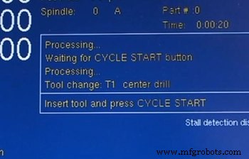 Guía de alarmas y mensajes de error Centroid CNC para controles T-Series/M-Series