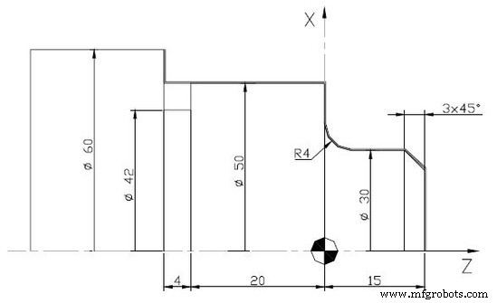 NUM 760 Torno CNC: Torneado de contorno y ranurado – Ejemplo completo de G-Code