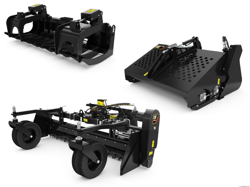 Maximice la eficiencia: Guía definitiva de accesorios para Skid Steer y Cargadores Compactos de Orugas