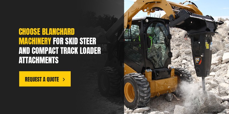 Maximice la eficiencia: Guía definitiva de accesorios para Skid Steer y Cargadores Compactos de Orugas