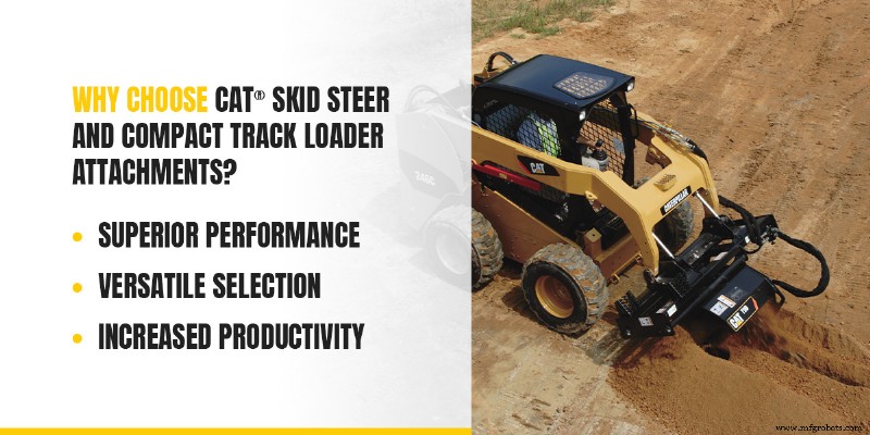 Maximice la eficiencia: Guía definitiva de accesorios para Skid Steer y Cargadores Compactos de Orugas